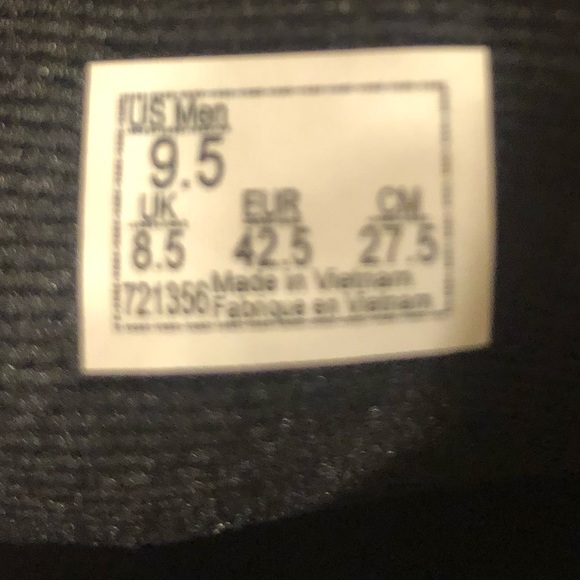 VANS NEW CHECKERBOARD BLACK/White mens 9.5 NEW IN BOX - Picture 7 of 9